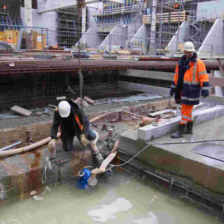 Drainage pump, construction, XJ, submersible pump, smart pump, intelligent pump, dewatering